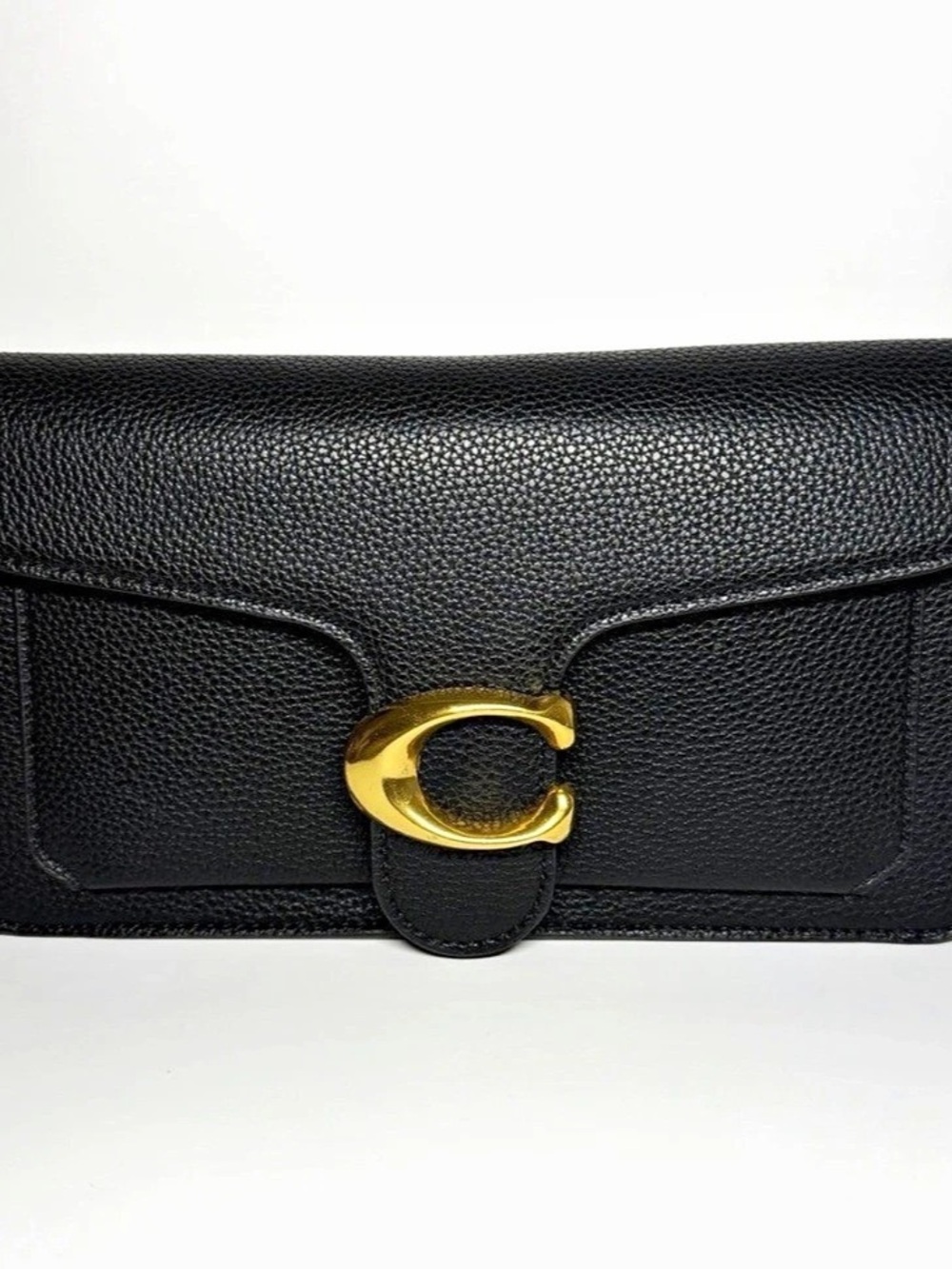 Coach Tabby Black Leather Crossbody